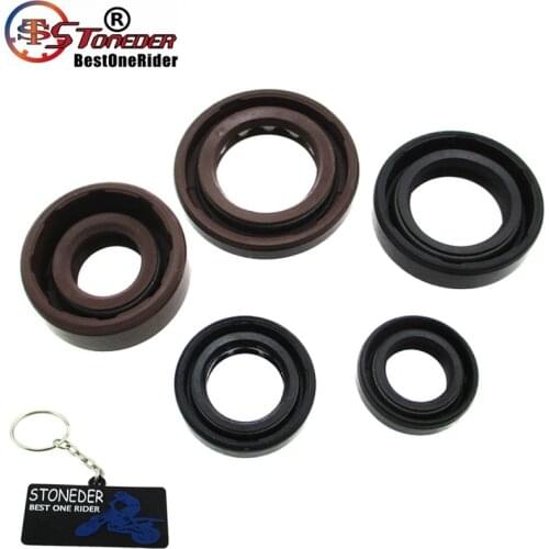 STONEDER Engine Oil Seal Set For Z190 Zongshen 190cc Zongshen 190cc 2V Z190 Engine ZS1P62YML-2 Pit Dirt Bike