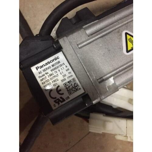 MSMD012S1S servo motor , used in good condition . 80% appearance new , good working , free shipping