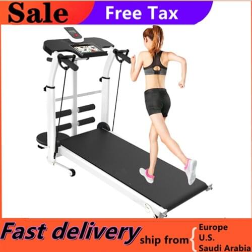 New treadmill multi-functionfolding mechanical treadmill Folding Mechanical Treadmill fitness fitness equipment With Handrail