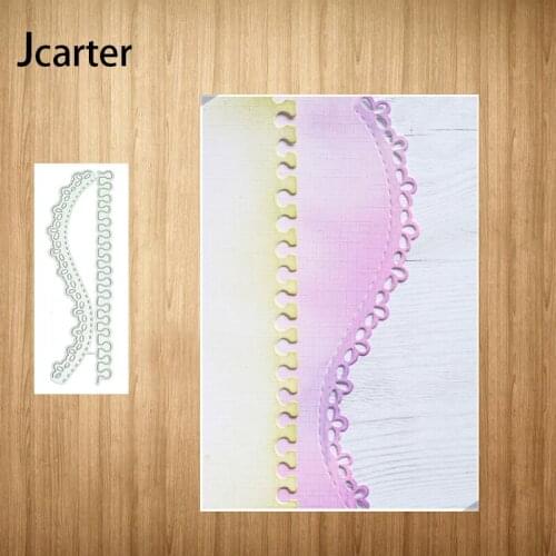 2021 New Stripes Curve Metal Cutting Dies Craft Stencil Scrapbooking Handmade Tools Make Album Model Punch Blade Decor Template