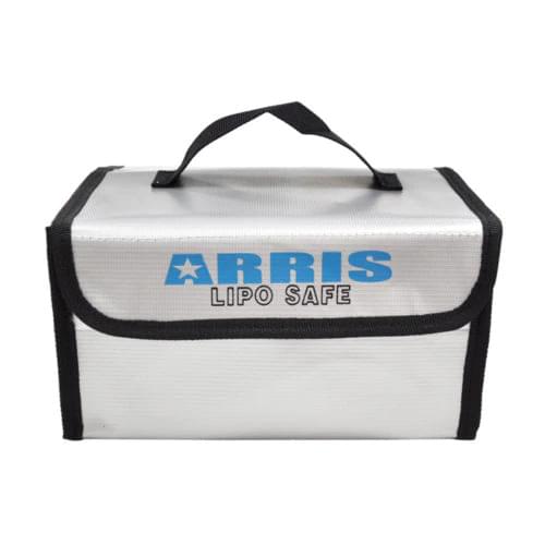 ARRIS Fire Retardant LiPo Battery Portable Safety Fireproof Case Bag Handbag Box 215*155*115mm For FPV RC Drones Quadcopter