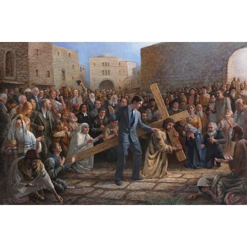 Wholesale ART painting # Unique # TOP COOL ART # # World celebrities print canvas oil painting 36 "--FREE SHIPPING COST