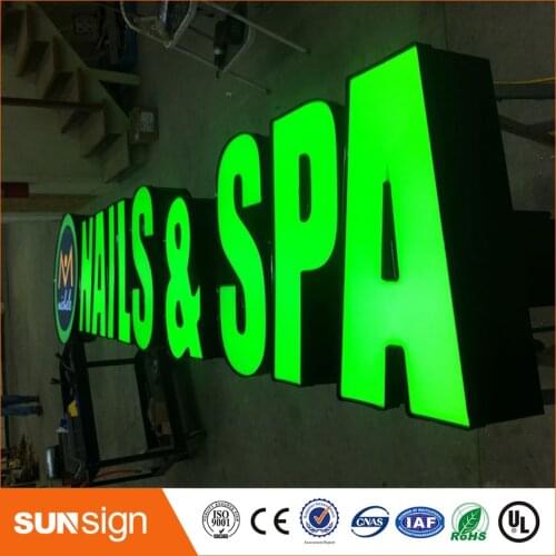 Wholesale Metal Letter Signs LED Channel Signs for Building Advertising