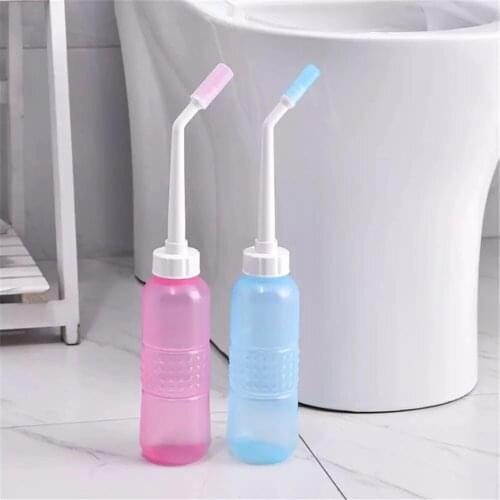 Portable Butt Washing Bidet Handheld Toilet Bidet Pregnant Women Washing Bottle Baby Ass Cleaner Sprayer Bathroom Cleaning 560ML