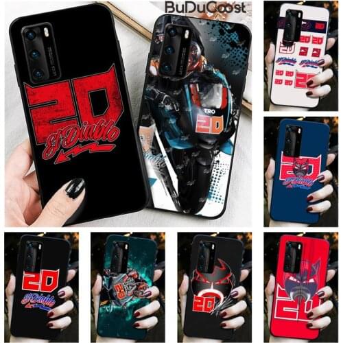 Riccu Fabio Quartararo 20 Phone Case for Huawei P30 P20 Mate 20 Pro Lite Smart Y9 prime 2019