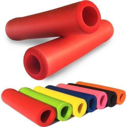 3@# Bike Handle Protective Cover Silicone Shock Absorption and Dirt Resistant Sponge Handlebar Cover Brake Cover Bicycle Bell