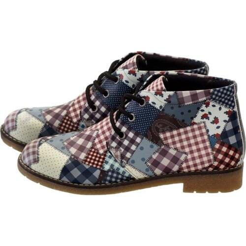 Digital printed women hashpapi boots