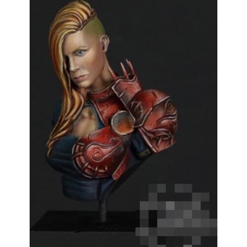 1/10 EILEEN "THE DEATH LURKER". BUST, Resin Model figure Bust GK, Unassembled and unpainted kit