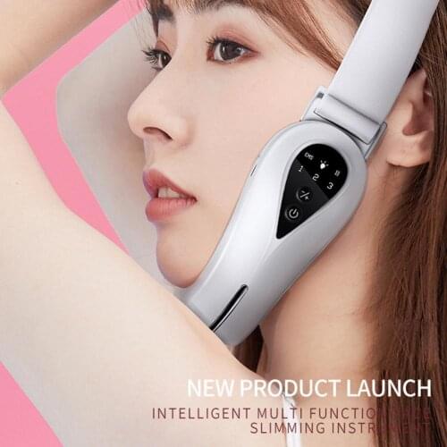 Face Lifting Machine Electric V-Face Shaping Massager Vibration Slimming Double Chin Reducer V-Line Cheek Face Lifting Machine