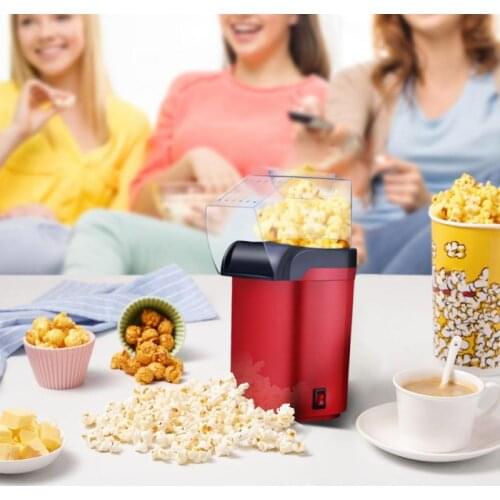 Electric Corn Popcorn Maker Household Automatic Mini Hot Air Popcorn Making Machine DIY Corn Popper Children Gift 110V 220V