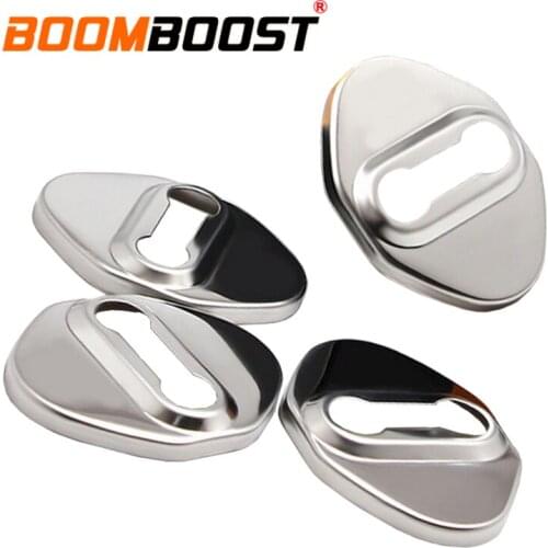For Honda XR-V Vezel accord CRV 4pcs lock buckle cover interior modification special stainless steel accessories