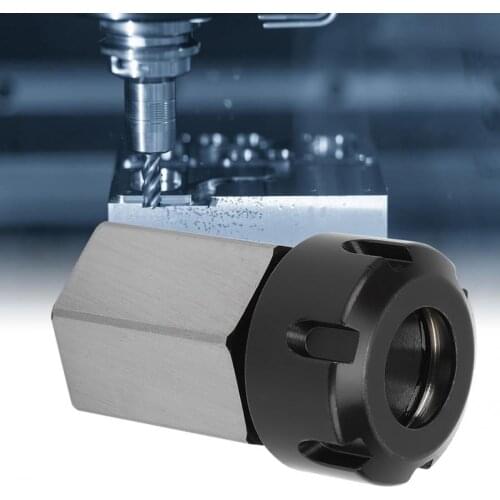 ER40 Spring Chuck Collet Holder square Hex er25 er32 Collet Block 45x65mm For cnc machine Lathe Engraving Machine