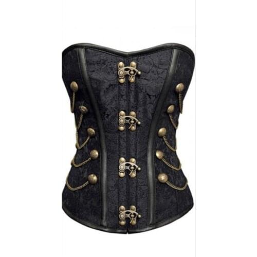 Women new style top quality steampunk corsets bustier corsets