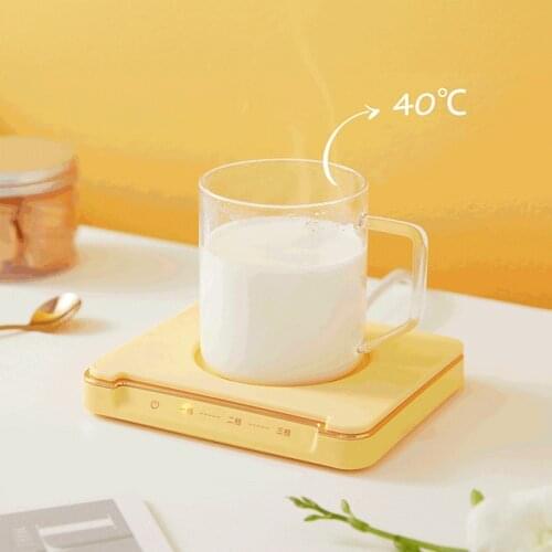 New Cup Heater Mug Warmer Hot Tea Maker Warmer Coaster 3 Gear Temperatures Electric Hot Plate Coffee Milk Tea Heating Pad 220V