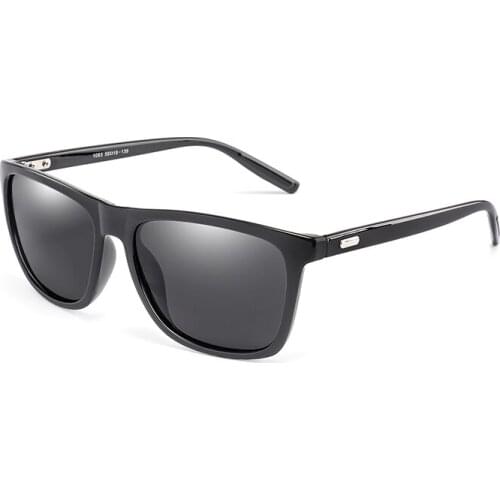 Polarized sunglasses Unisex Square Vintage Sun Glasses Famous Brand Sunglases polaroid Sunglasses retro Feminino For Women Men