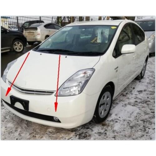For Toyota prius xw20 2003 2005 2006 2007 2008 High Quality ABS Chrome Plated Fog Lamp Cover Exterior Molding Trim Car Styling