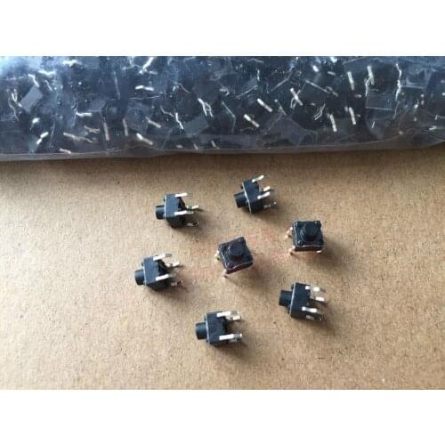 South Korea Touch switch 6*6*6 Plastic transparent cover Straight 4 foot button Micro 6X6X6 original