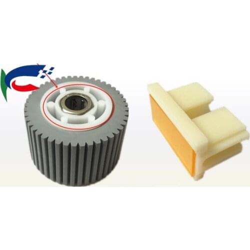 1xSETS new compatible pickup roller seperation pad for ricoh DX2430C 2432C JP780C JP785C copier