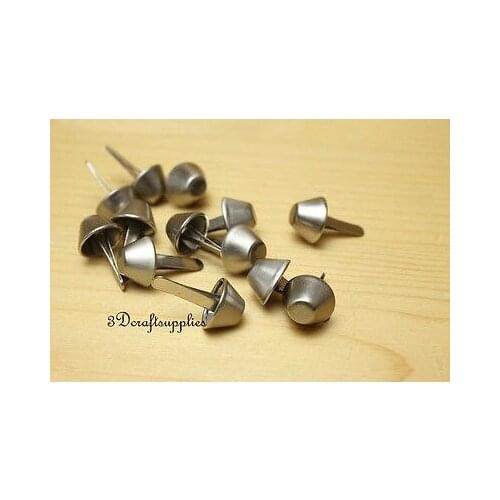 Purse feet bag feet handbag feet metal feet 30 pcs 12 mm Anti silver G14