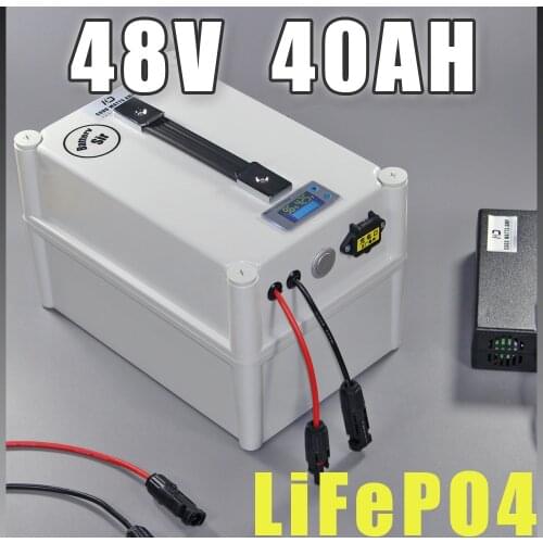 Scooter 48V 40Ah LiFePO4 battery 48V 2000W 3000W E bike E Motorcycle LiFePO4 Battery