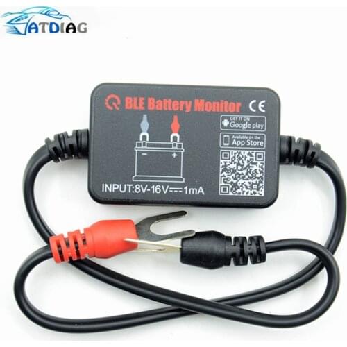 Bluetooth 12V Battery Tester BM2 Battery Monitor Car Battery Analyzer Charging Cranking Test Voltage Test For Android IOS Phone