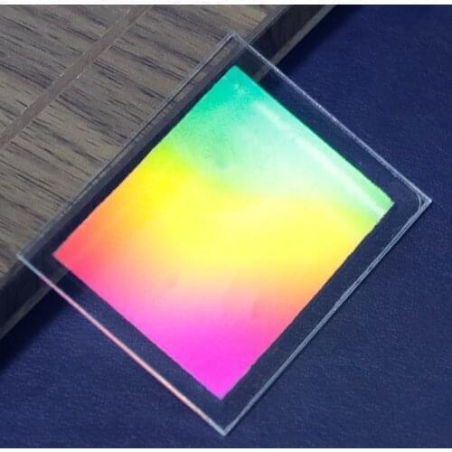 Diffraction grating 600 line 1mm glass Optical teaching experiment Transmission grating Spectrophotometer Customizable