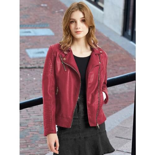 Giolshon Women's Short Jackets