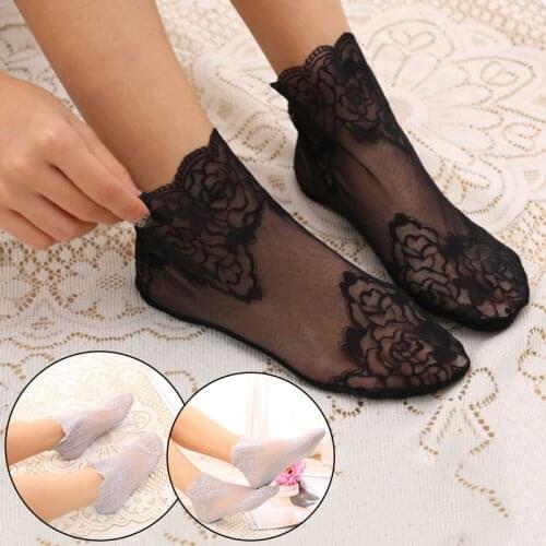 Summer Thin Toe Socks Women Fashion Ultra Thin Socks With Invisible Silicone Anti-Skid High Breathable Anti-Friction Boat Socks