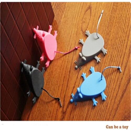 Cartoon Cute Animal Mouse Shape Silica Gel Door Stopper Baby Safety Supplies Protect Baby Children Kid Safe