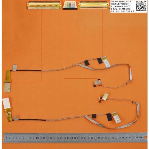 New Laptop LCD Cable For ASUS X550LC X550LD ,Motherboard Interface 40Pin,LCD Screen Interface 30Pin, PN:1422-01mb000