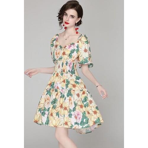 Летние платья с коротким рукавом Oceanqiong China At AliExpress