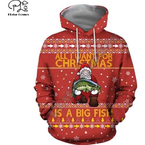 PLstar Cosmos Merry Christmas Santa Claus 3D Printed Hoodies Sweatshirts Zip Hooded For Men And Women Casual Streetwear Style-38