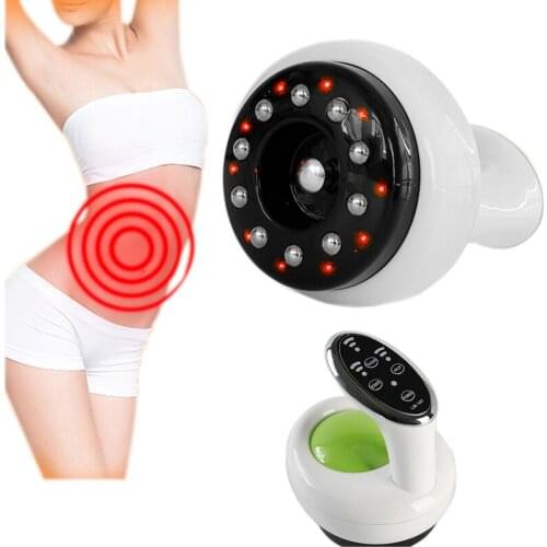 NEW Guasha Vacuum Body Massager Cupping Therapy Body Detox Machine EMS Stimulation Device Thermal Therapy Back Massage