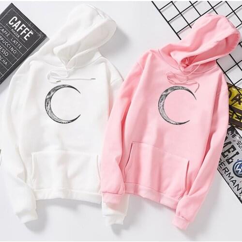 Winter Graphic Print Harajuku Streetwear Sweatshirt Long Sleeve Women Hoodie Autumn Pullovers Tunic Coat Hoody Top Poleron Mujer