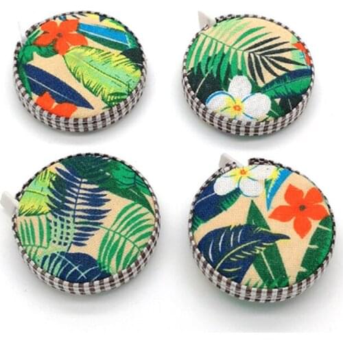 1pc 1.5M Fashion Style Tape Creative Flowers Leaves Tapes Portable Measure Tool Clothing Ruler Children Stationery