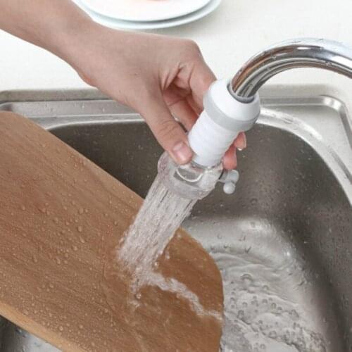 2021 New Universal Faucet Anti-Splash Head Kitchen Tap Water Extender Extension Water Saving Device Bathroom Splash-Proof Faucet