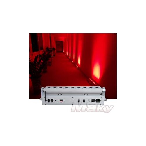 1UNIT 9PCS led battery&wireless RGBWA wall washer club party stage KTV dance bar liminaires theatre cyclorama illuminacion