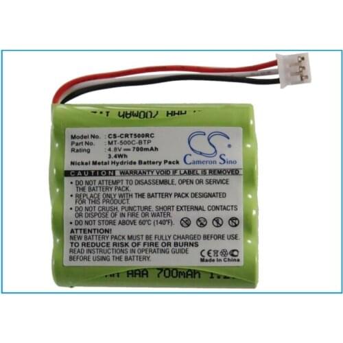 Cameron Sino 700mAh battery for CRESTRON MT-500C RF TSU6010 BTP Remote Control Battery