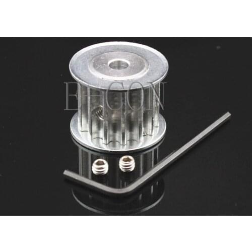 1pcs 5M14T HTD5M Aluminum Timing Belt Pulley 14 Teeth 6mm/6.35mm/7mm/8mm/10mm/5mm Bore 16mm width AF Type Stepper Motor