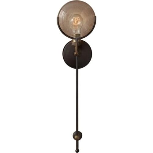 American Retro Headlight Wall Lamps Industrial Living Room Bedroom Sconce Wall Lights Background Aisle Mirror Headlight Fixtures