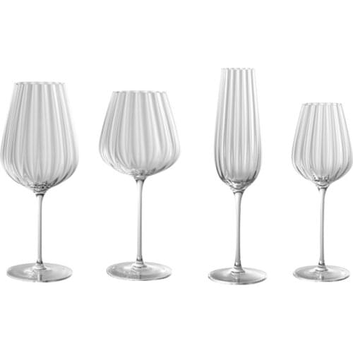 Nordic Crystal Wine Cup Champagne Flute Large Capacity Goblet Handmade Burgundy Glasses Drinking Utensils