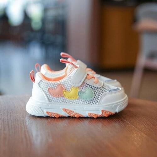 Kids Sneakers For Girls 1-7 Years Old Baby Walking Shoes Toddlers Soft Soled Boys Functional Shoes Childrens Sports Shoes