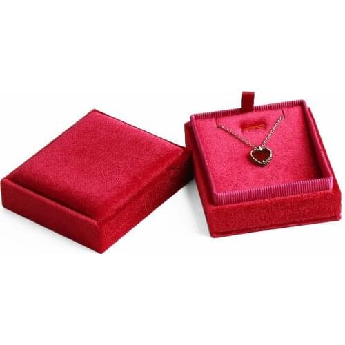 50pcs Jewelry Organizer Display Travel Jewelry Case Boxes Portable Jewelry Box Velvet Jewelers