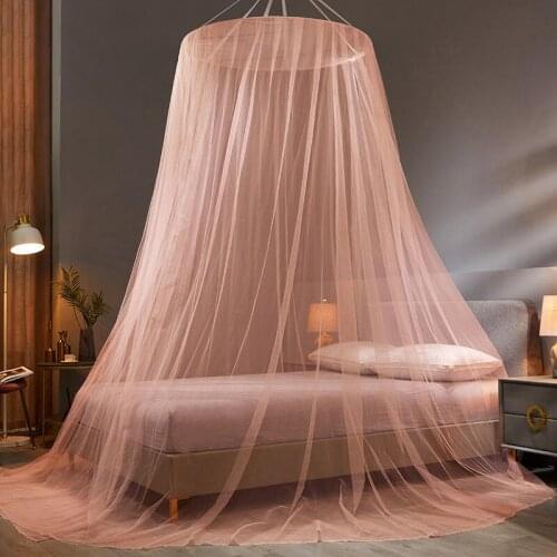 Circular Mosquito Net Hung Dome Indoor Tent Folding Bed Canopy Bed Curtain Repellent Camping Tent Insect Circular Mosquito Net
