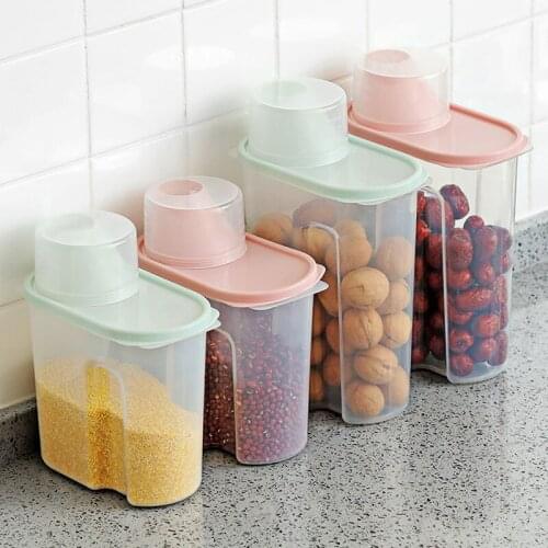 Kitchen Storage Tank Food Storage Whole Grains Sealed Storage Box Moisture-Proof And Waterproof Food Storage Box