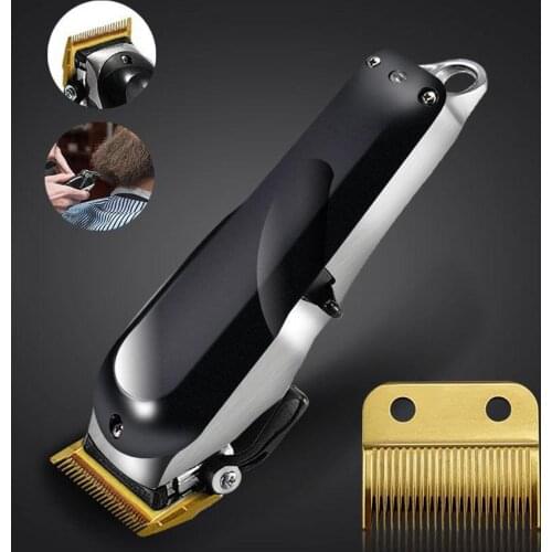 Hair Clipper Replacement Cutter Head Stagger Tooth 2 Hole Compatible for Wahl 8504 Replace