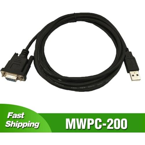 MWPC-200 for Vigor VH VB M VB2 VB1 VB0 Series PLC Programming Cable USB to RS232 Serials Cable MWPC200