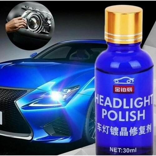 News 30ML Car Headlight Repair Coating Solution Repair Kit Oxidation Rearview Coating Headlight Polishing Anti-scratch Liquid