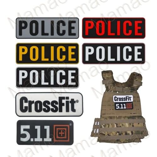 Military Patch Tactical Vest Combat Enforcement Police Patches 5.11 Badge for Jacket Vest and Backpacks Tactical Gear