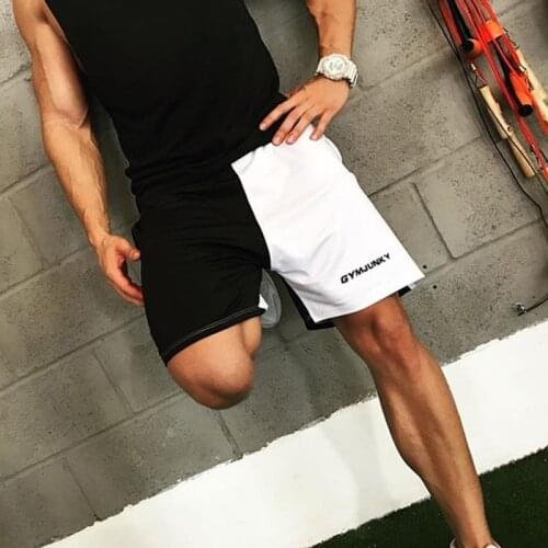 New summer sport pants muscle brother sport gym shorts men sport running basketball pants sport pants